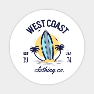 West Coast Clothing Magnet